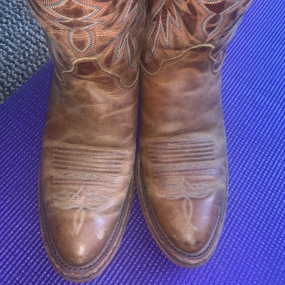 Justin Cowboy Boots - Picture 6 of 12